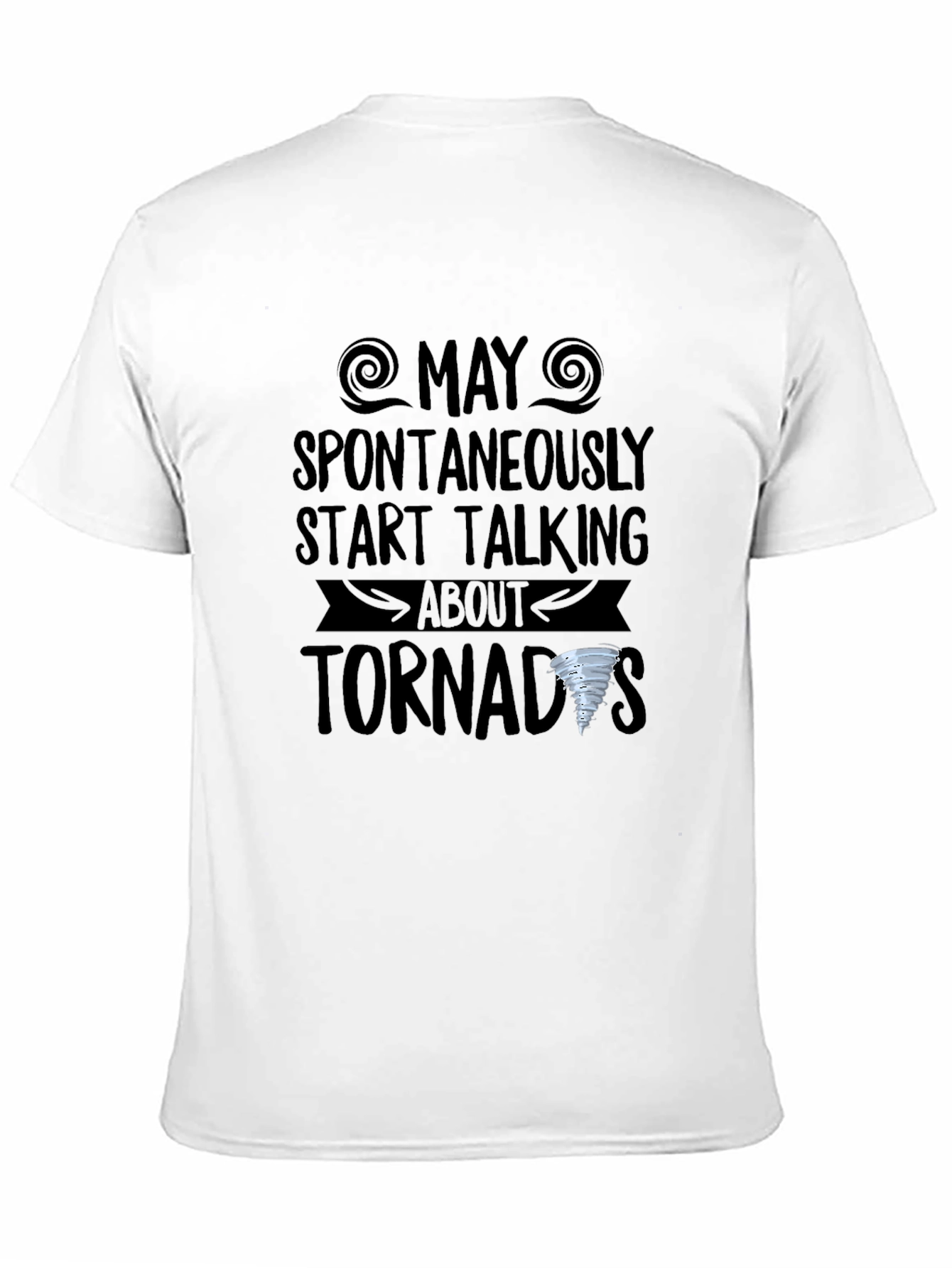 Tornado Enthusiast Black T-Shirt