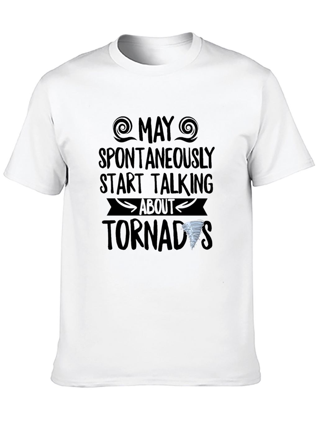 Tornado Enthusiast Black T-Shirt