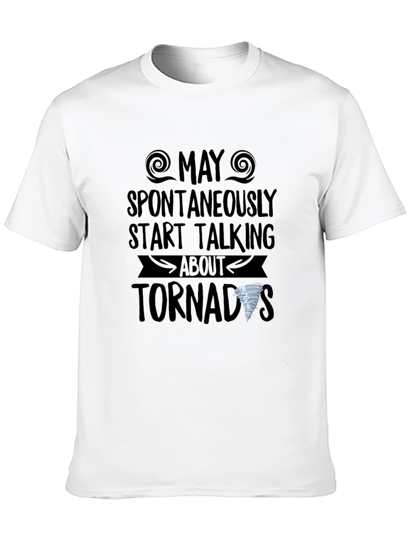 Tornado Enthusiast Black T-Shirt