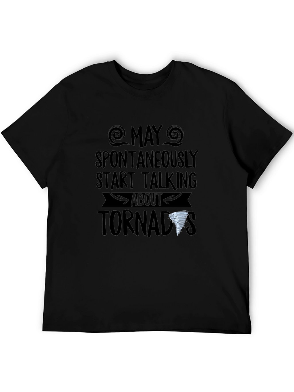 Tornado Enthusiast Black T-Shirt