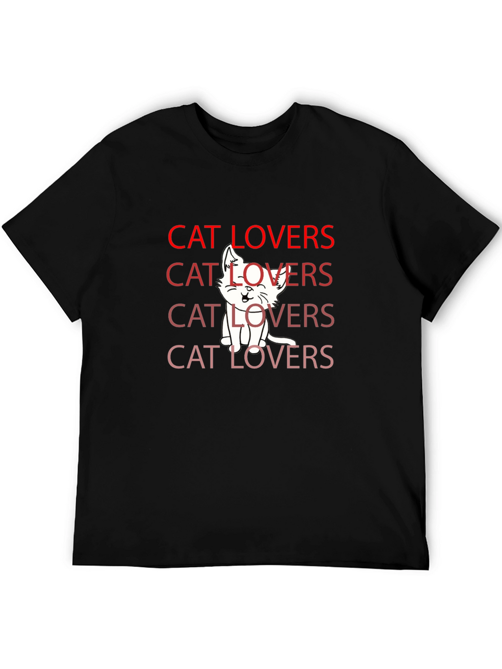 Cat Lovers T-Shirt - Cute Kitten Graphic Tee