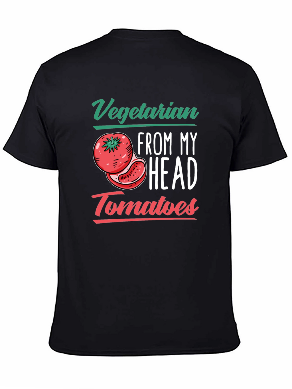 Vegetarian Tomato T-Shirt - Funny Plant-Based Tee