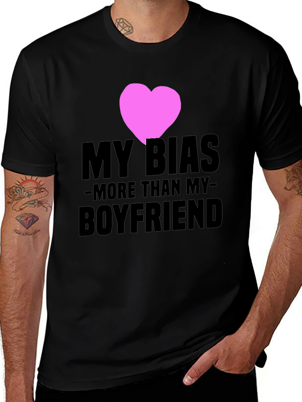 My Bias More Than My Boyfriend T-Shirt