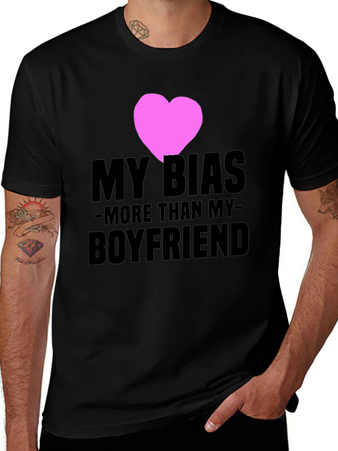 My Bias More Than My Boyfriend T-Shirt