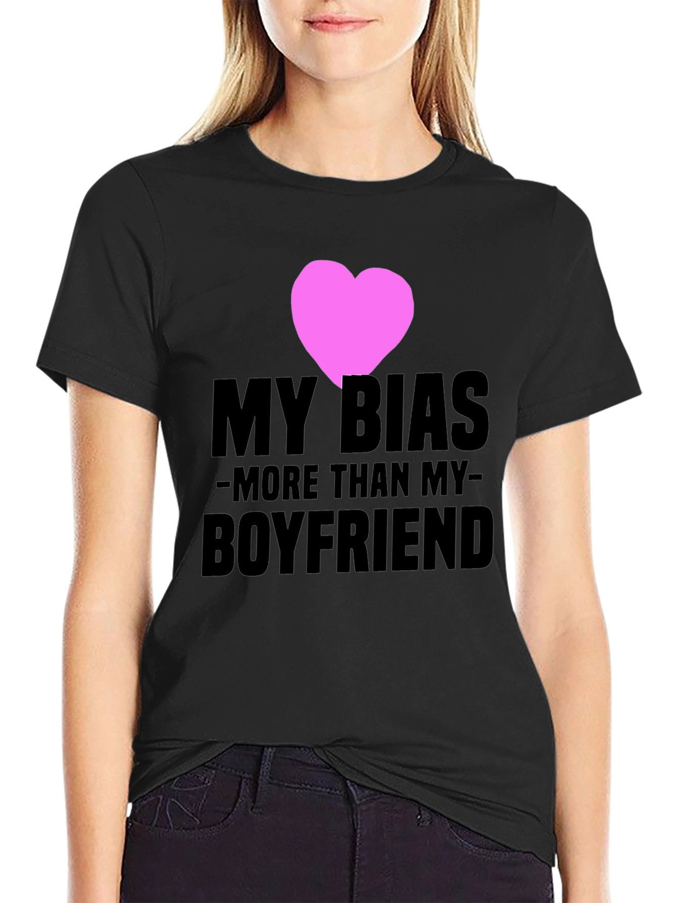 My Bias More Than My Boyfriend T-Shirt