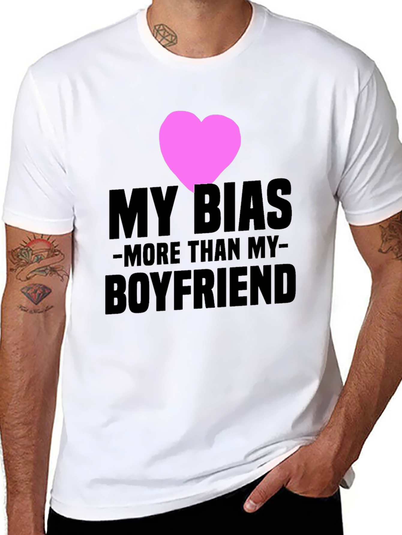 My Bias More Than My Boyfriend T-Shirt