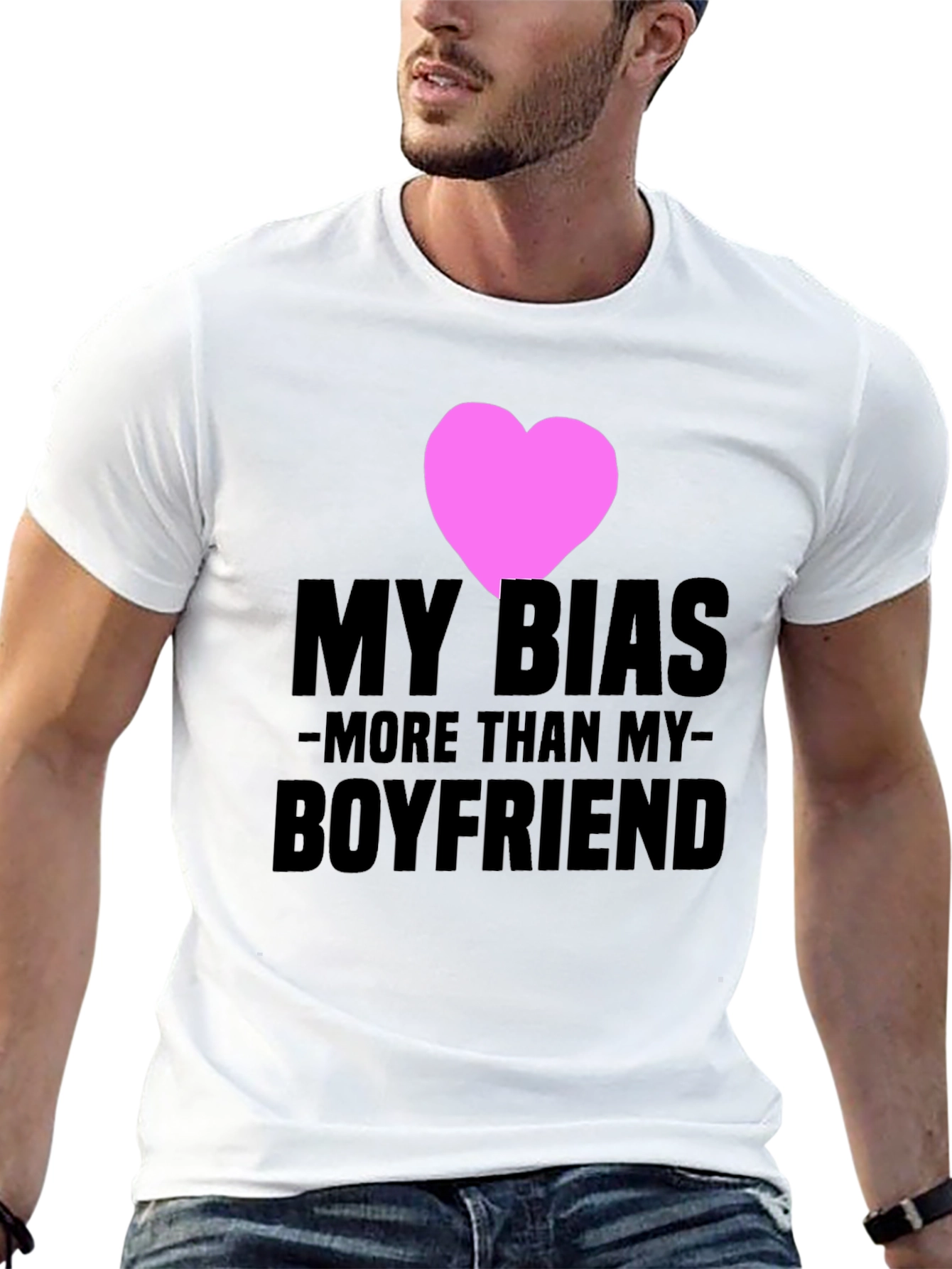 My Bias More Than My Boyfriend T-Shirt