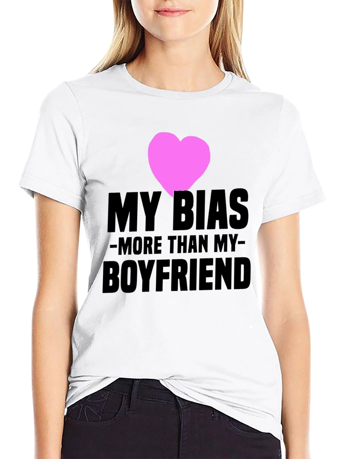 My Bias More Than My Boyfriend T-Shirt