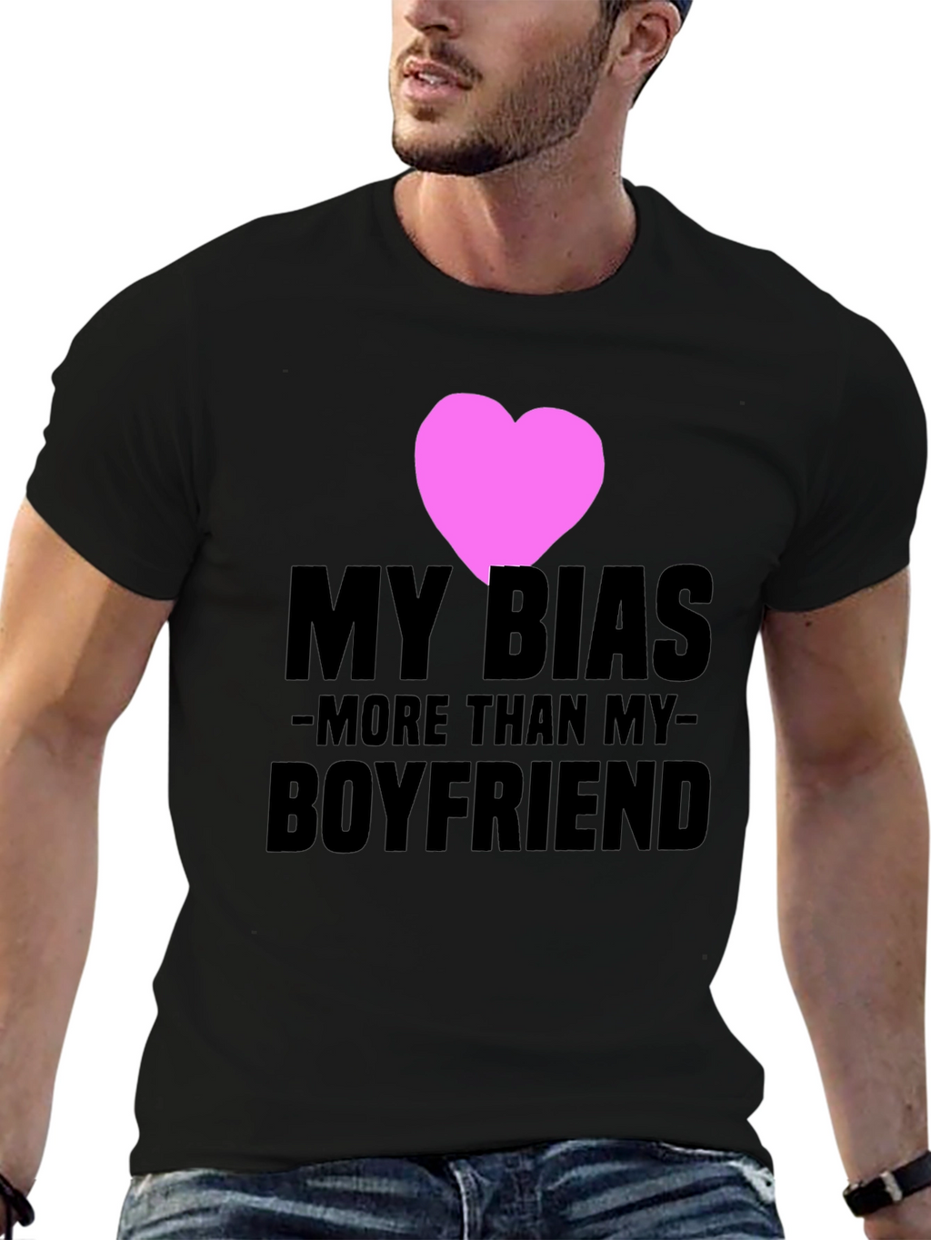 My Bias More Than My Boyfriend T-Shirt