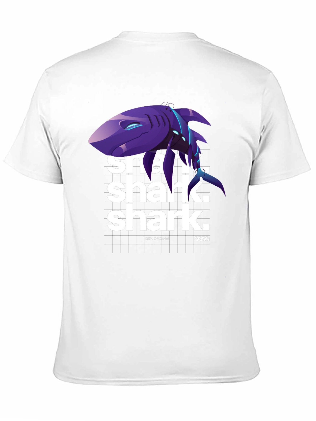 Shark Graphic T-Shirt - 100% Original