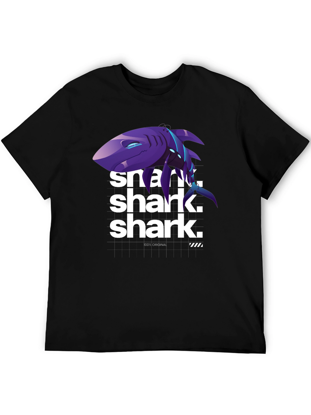 Shark Graphic T-Shirt - 100% Original