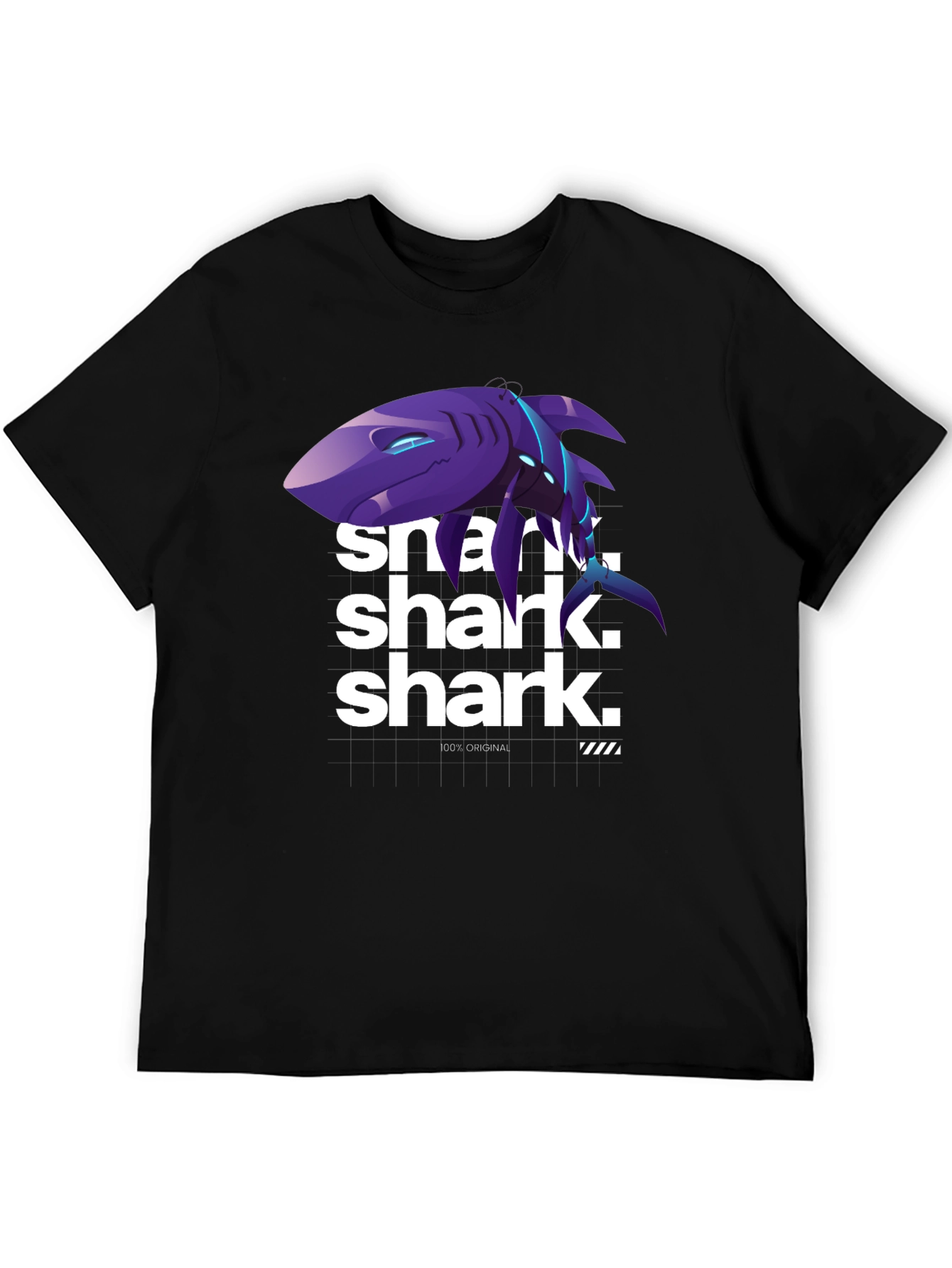 Shark Graphic T-Shirt - 100% Original