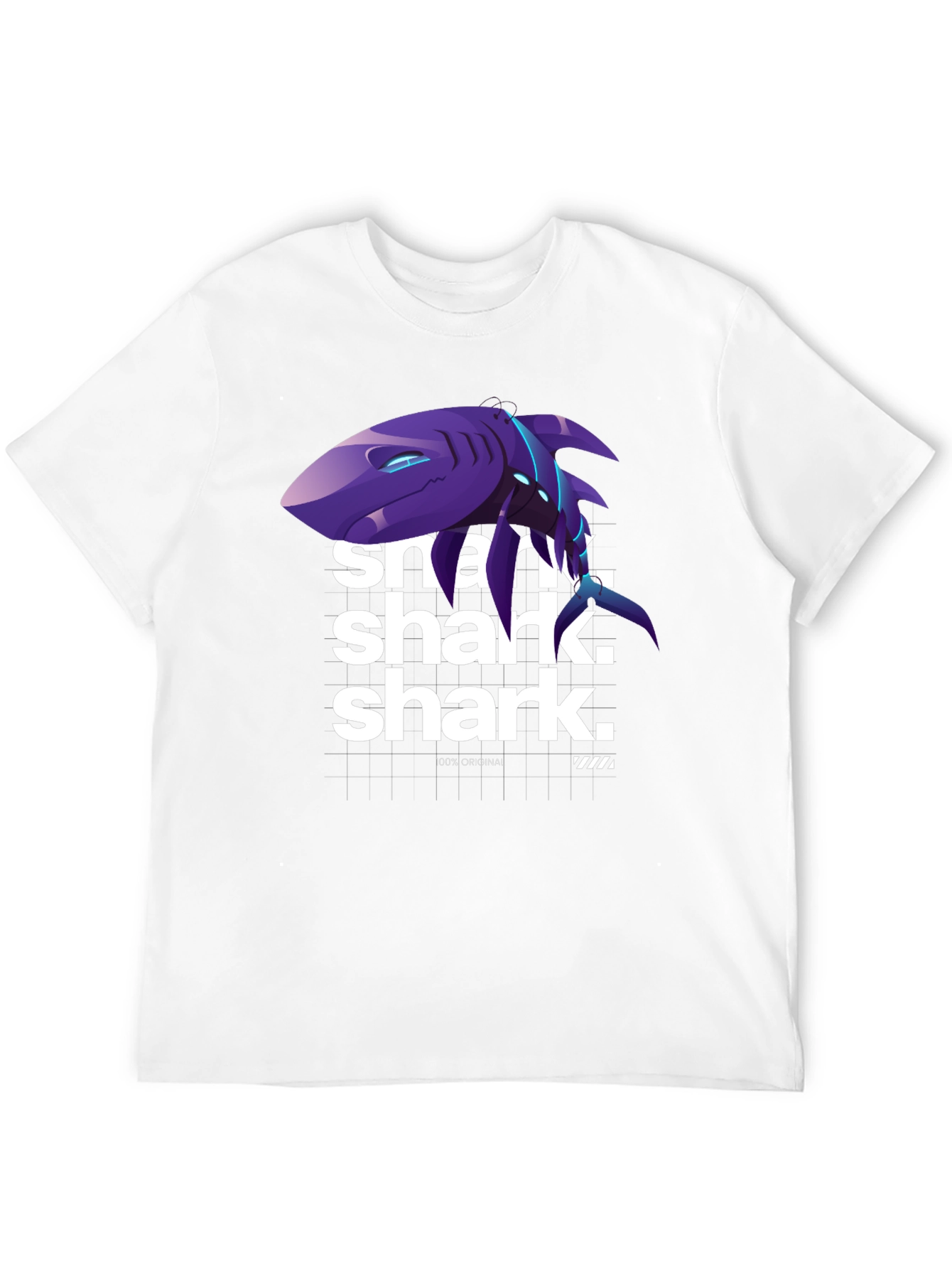 Shark Graphic T-Shirt - 100% Original