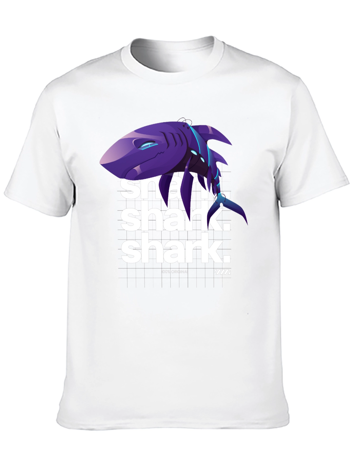 Shark Graphic T-Shirt - 100% Original