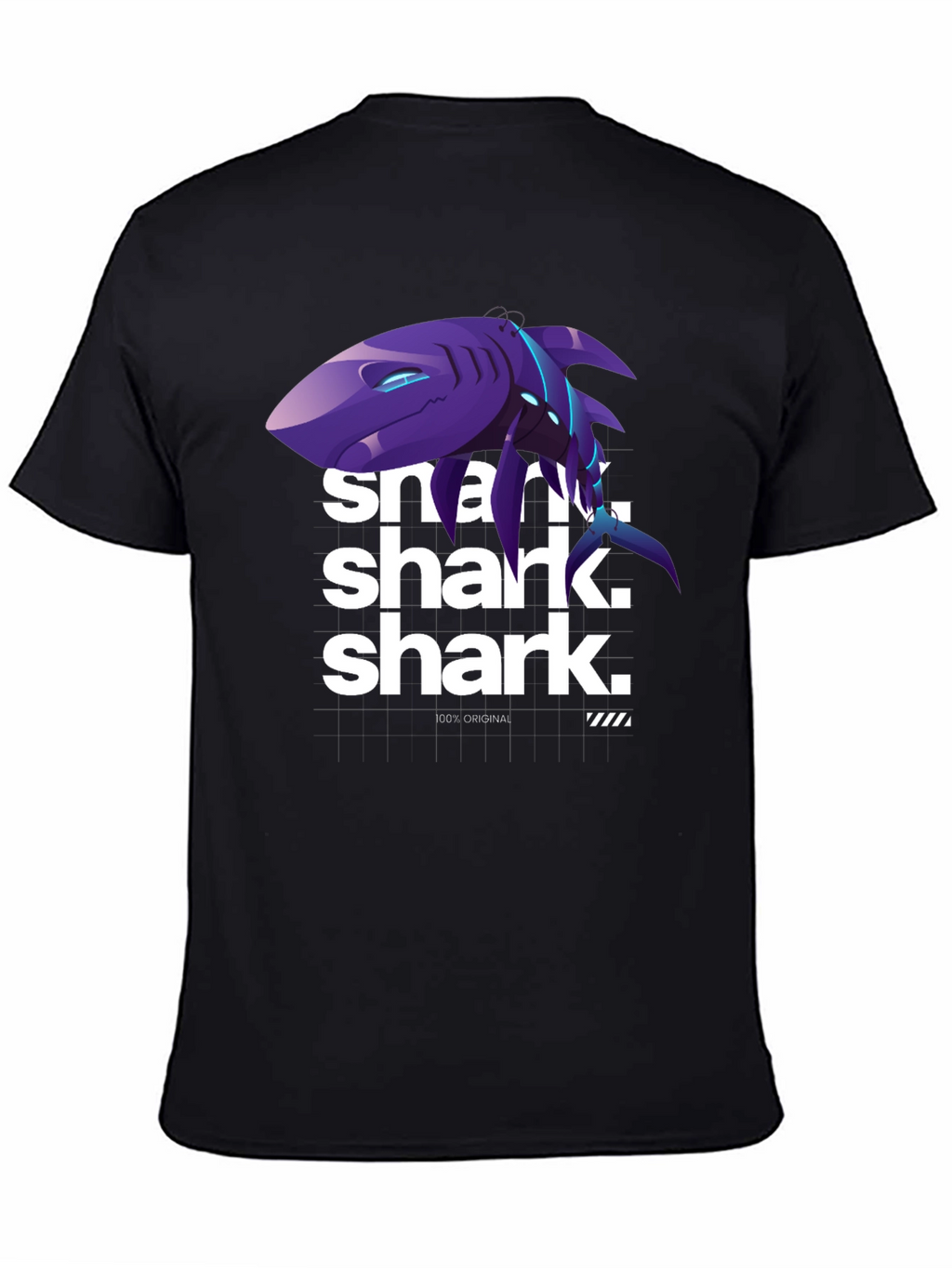 Shark Graphic T-Shirt - 100% Original
