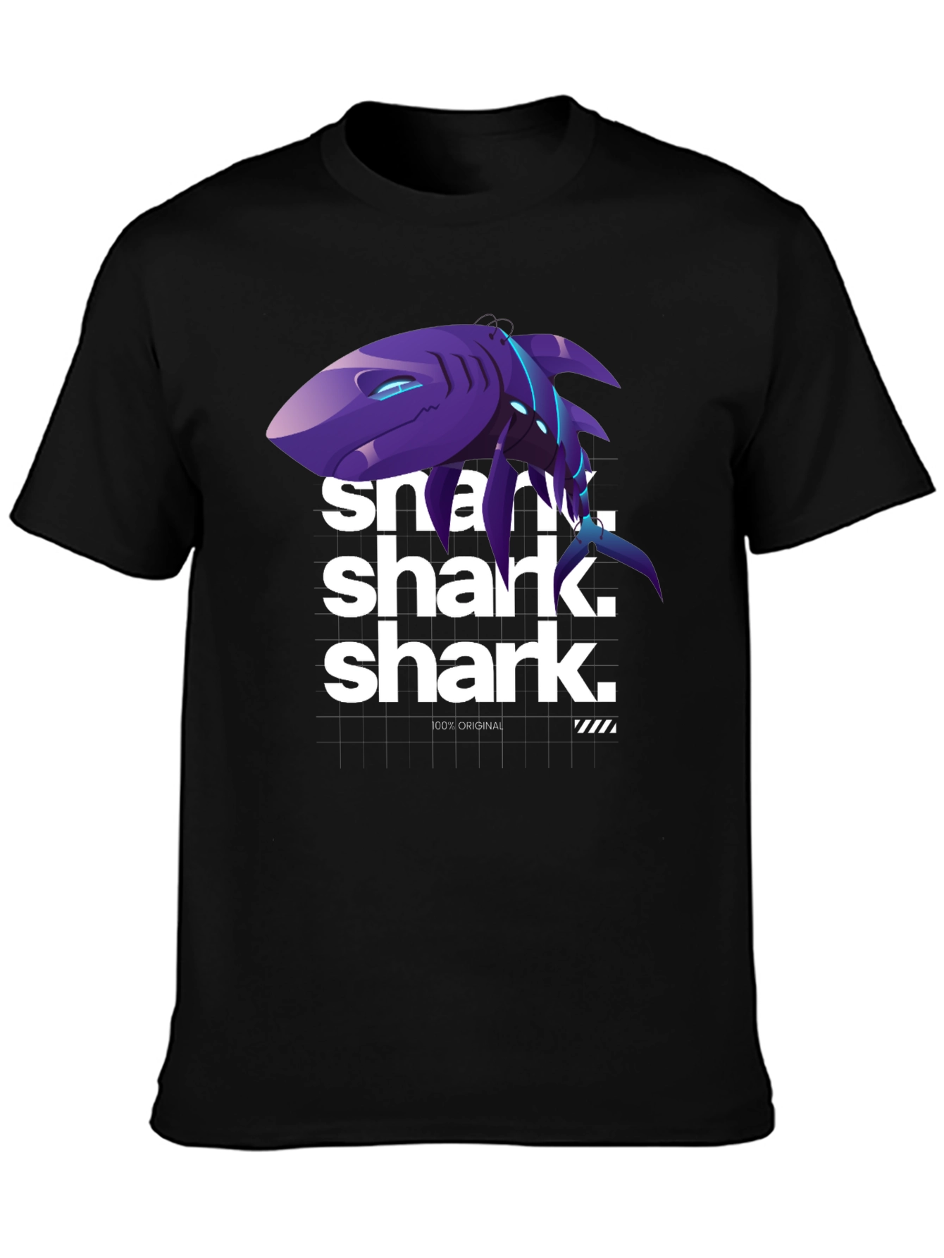 Shark Graphic T-Shirt - 100% Original