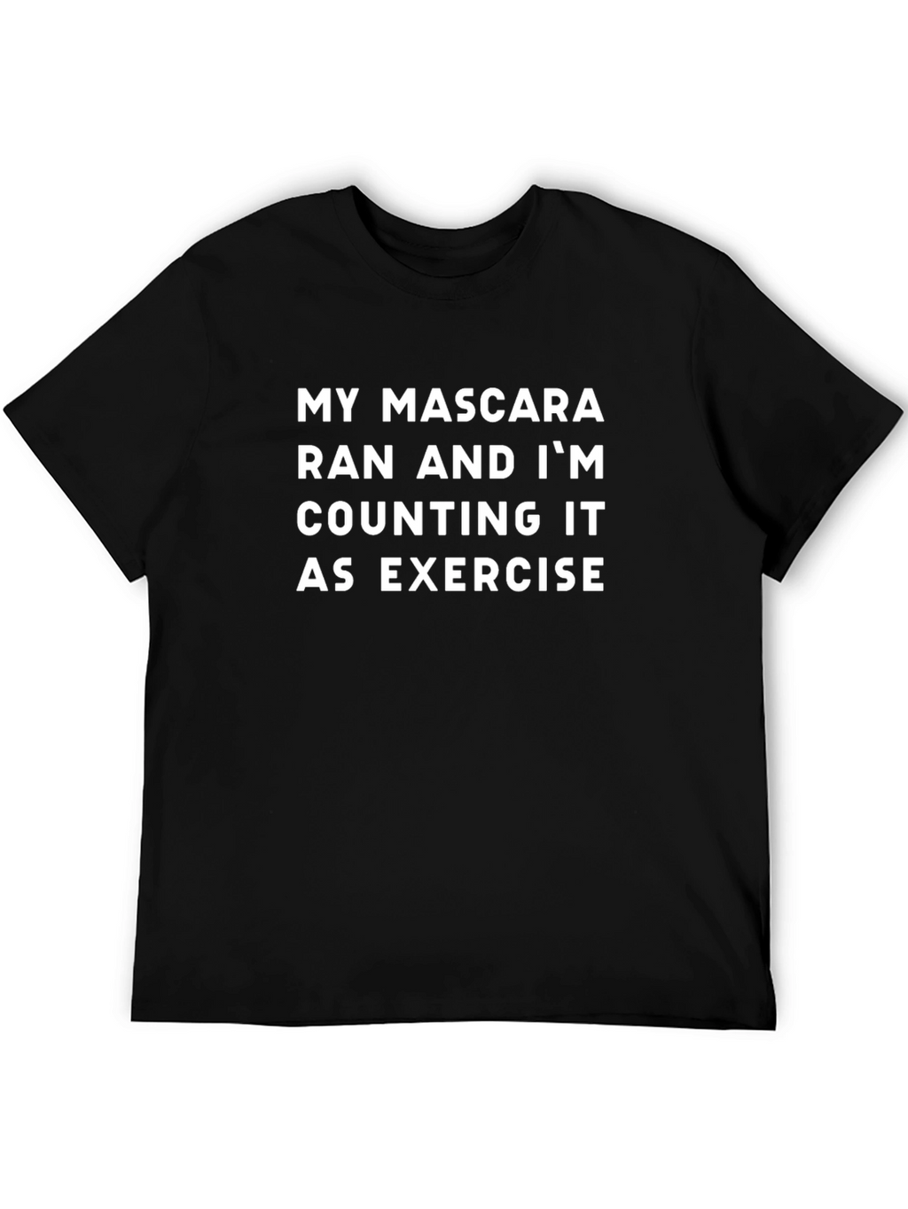 Funny Mascara Exercise T-Shirt
