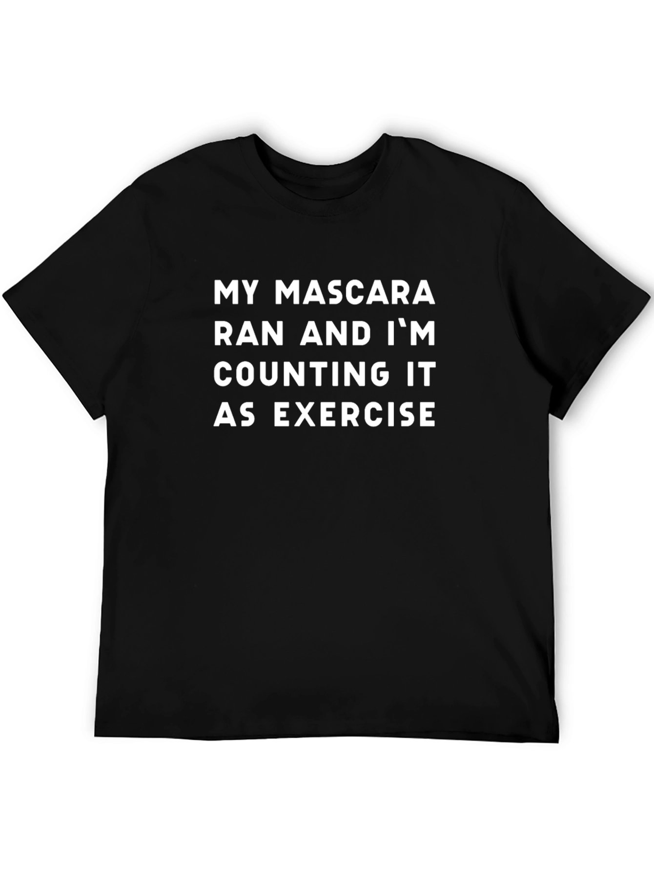 Funny Mascara Exercise T-Shirt