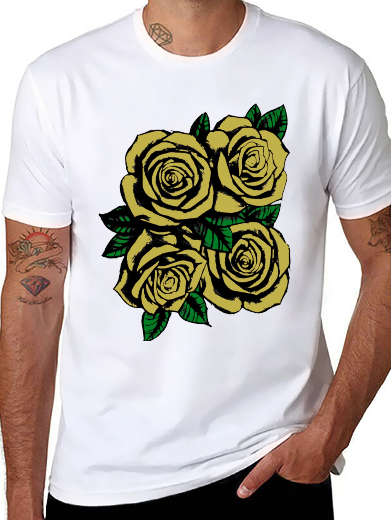 Roses Graphic T-Shirt