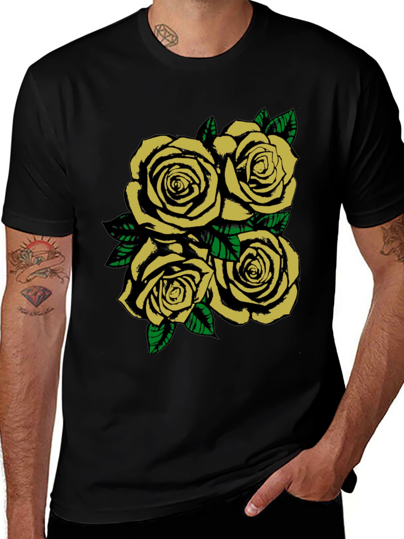 Roses Graphic T-Shirt