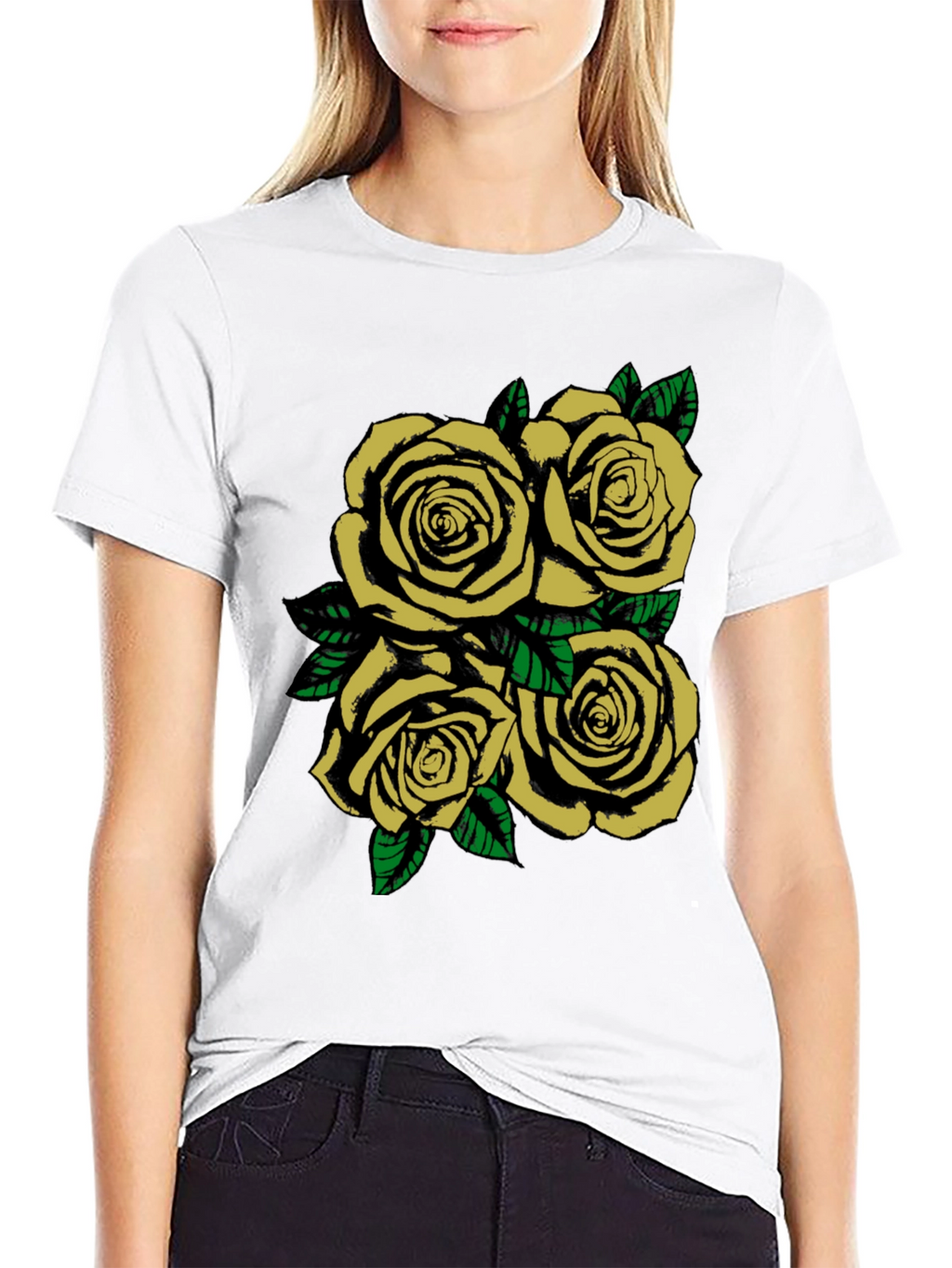 Roses Graphic T-Shirt