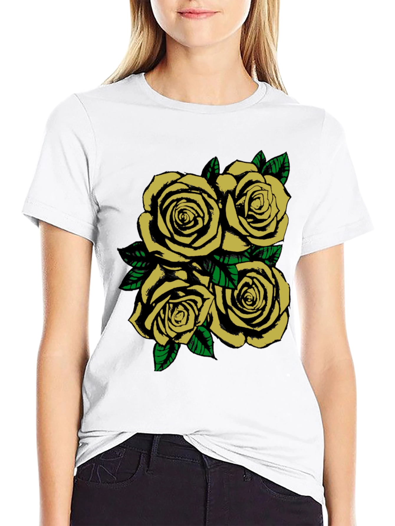 Roses Graphic T-Shirt