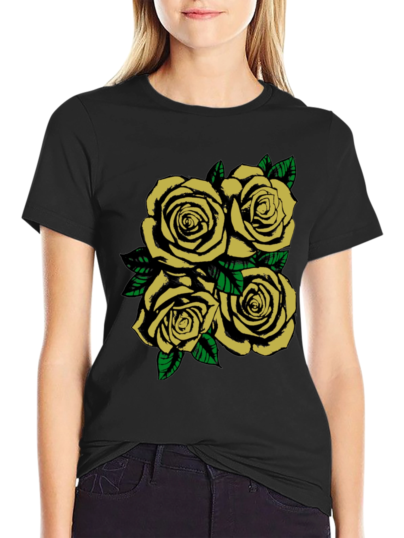 Roses Graphic T-Shirt