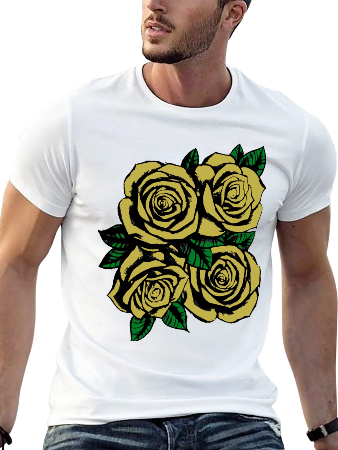 Roses Graphic T-Shirt