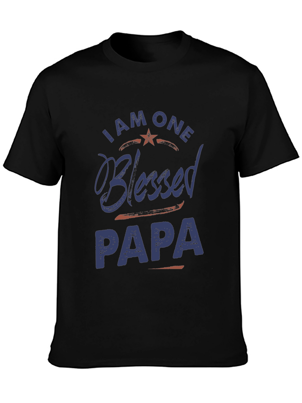 Blessed Papa Graphic T-Shirt