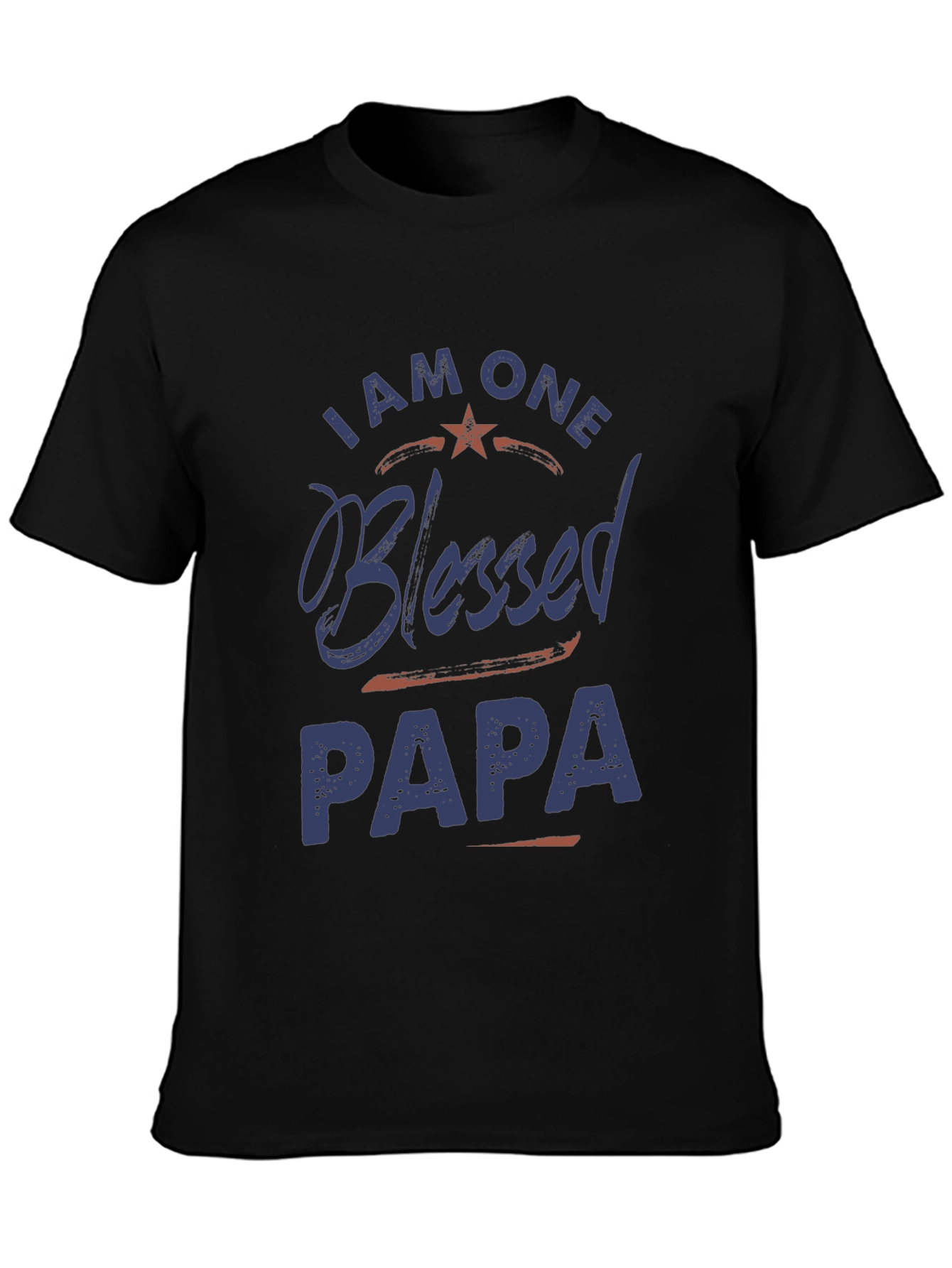 Blessed Papa Graphic T-Shirt