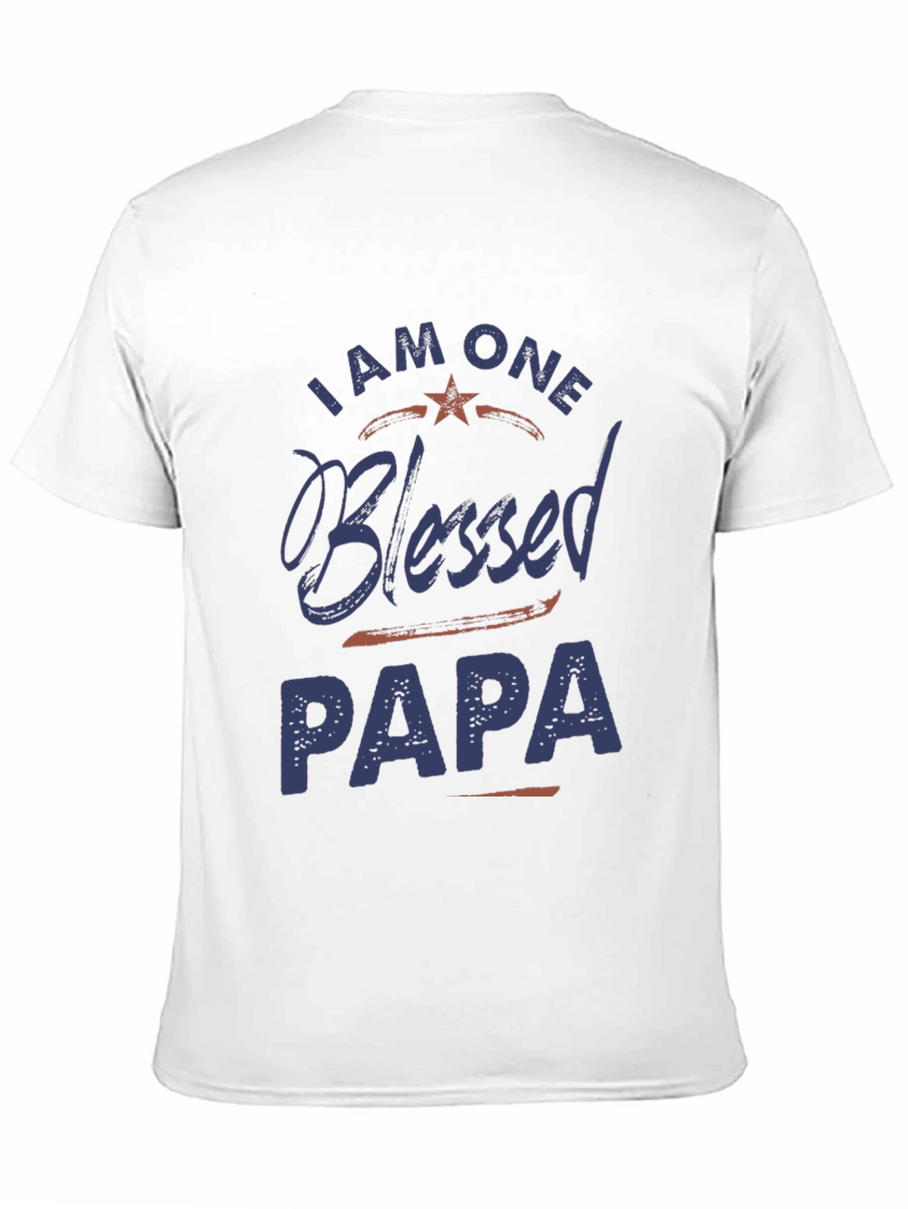 Blessed Papa Graphic T-Shirt