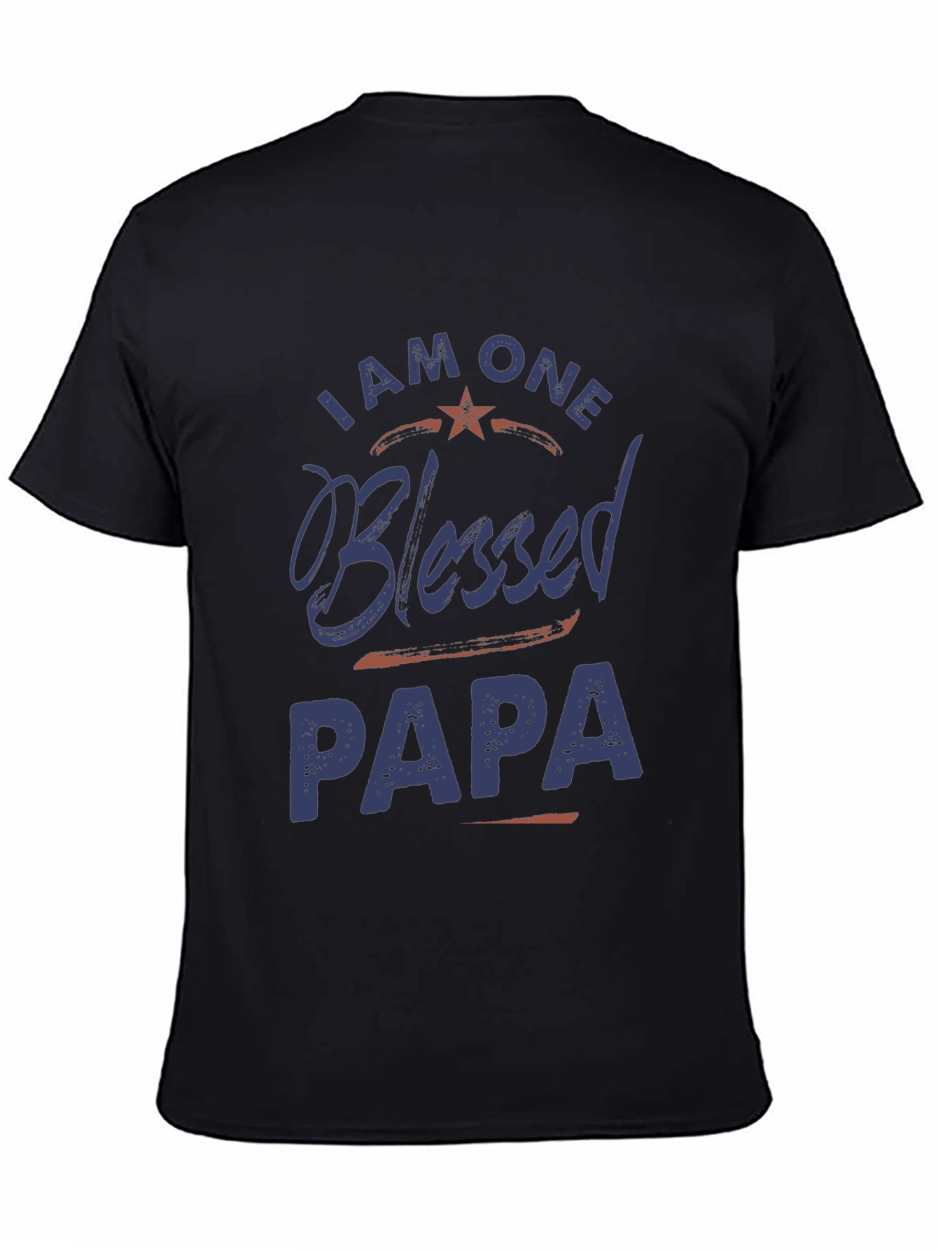 Blessed Papa Graphic T-Shirt