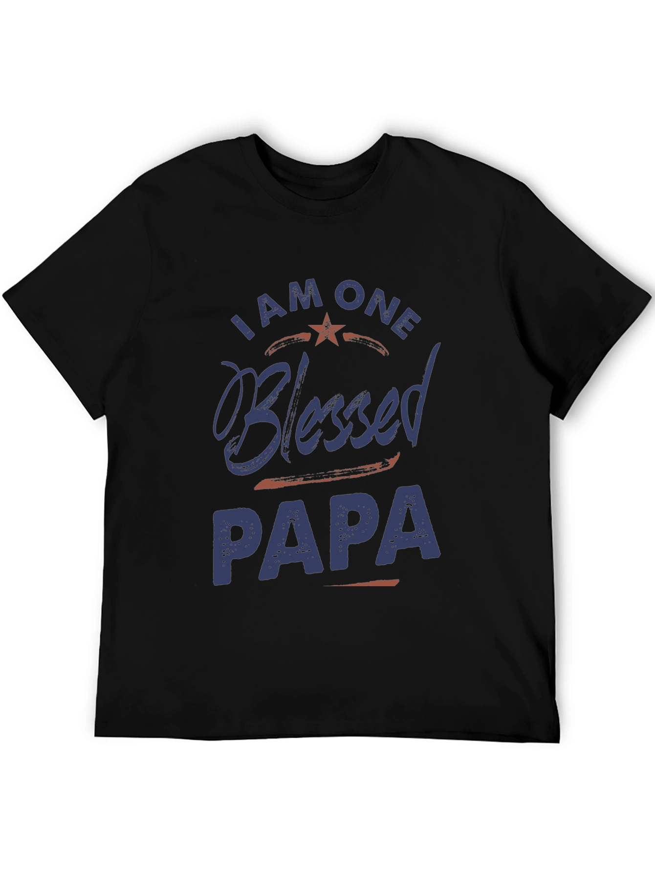 Blessed Papa Graphic T-Shirt