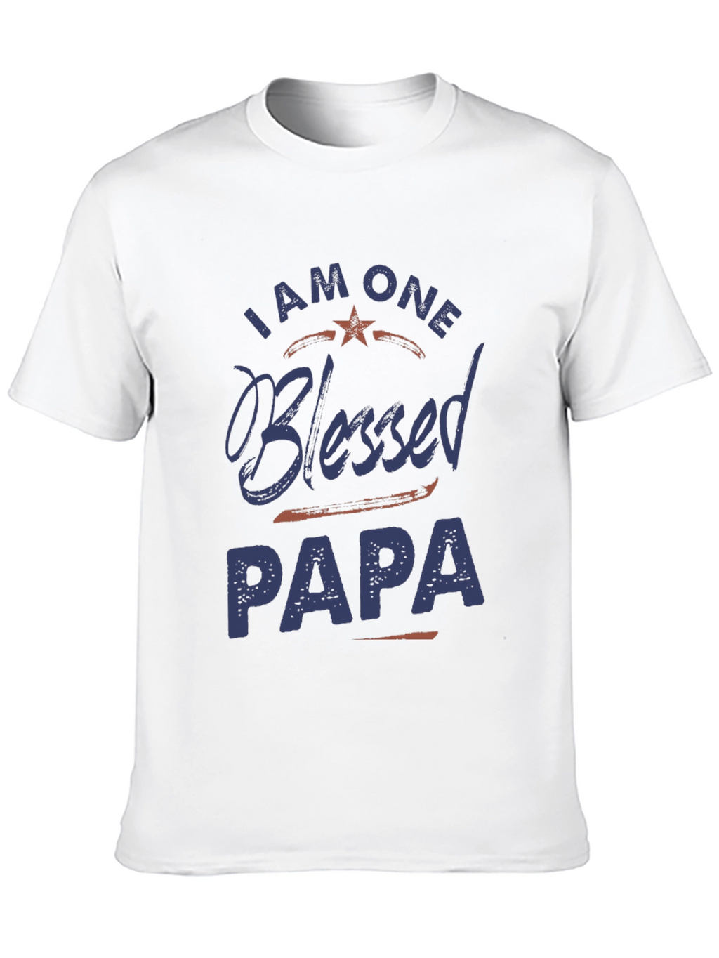 Blessed Papa Graphic T-Shirt