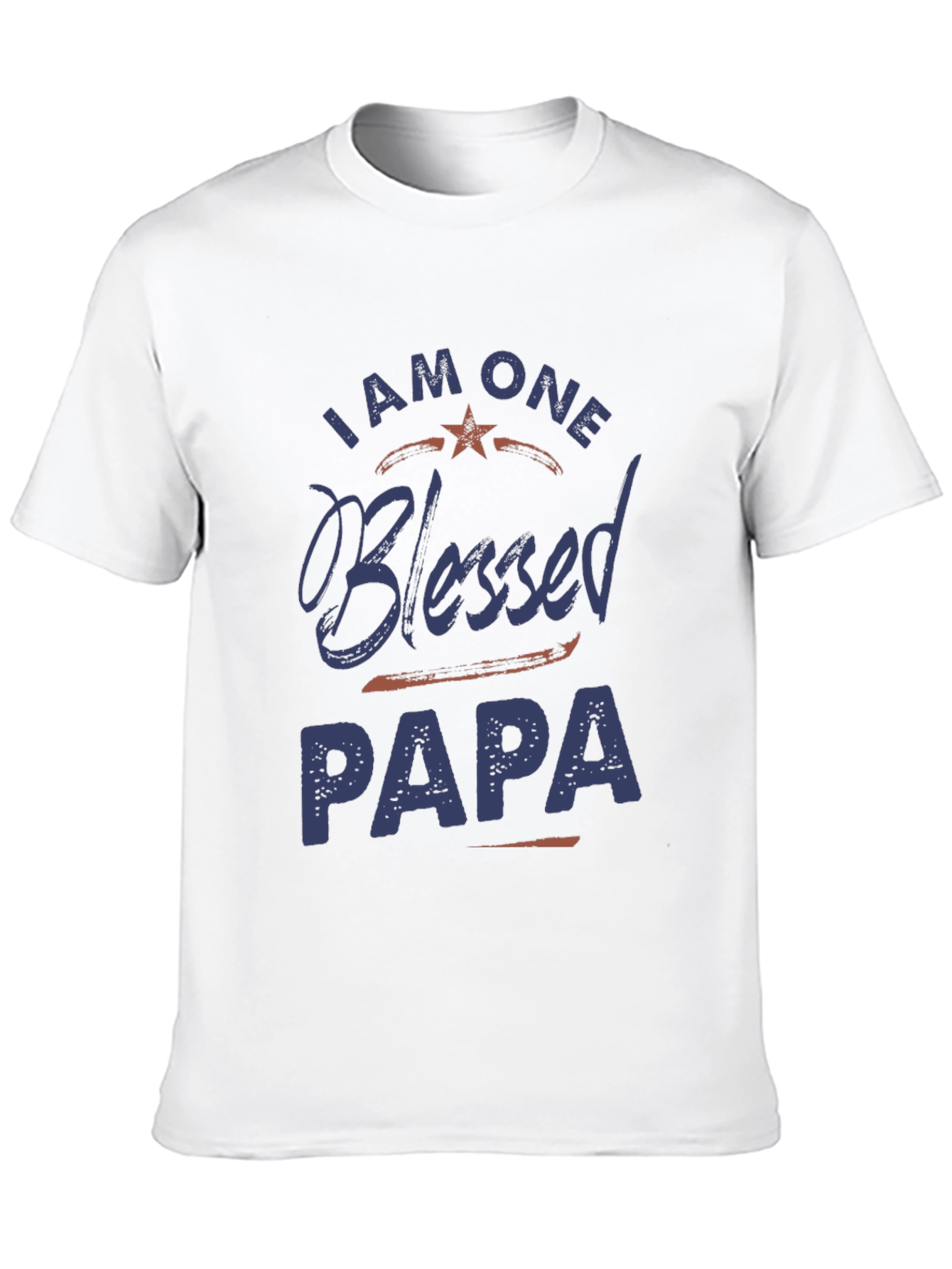 Blessed Papa Graphic T-Shirt