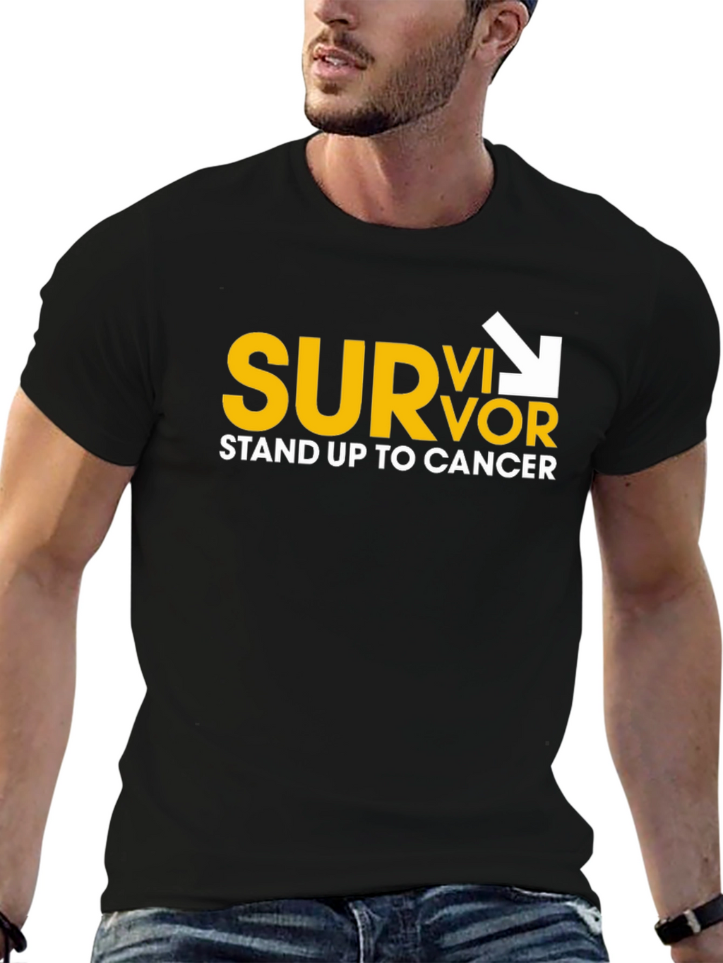 Survivor Stand Up to Cancer Graphic Tee