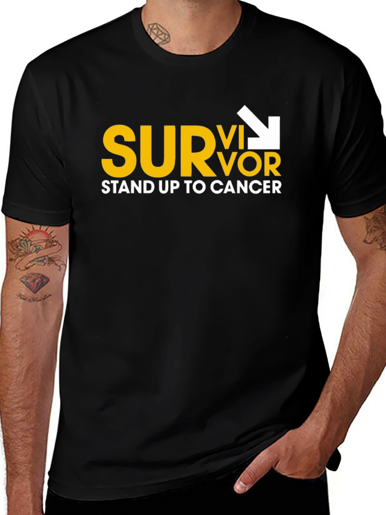 Survivor Stand Up to Cancer Graphic Tee