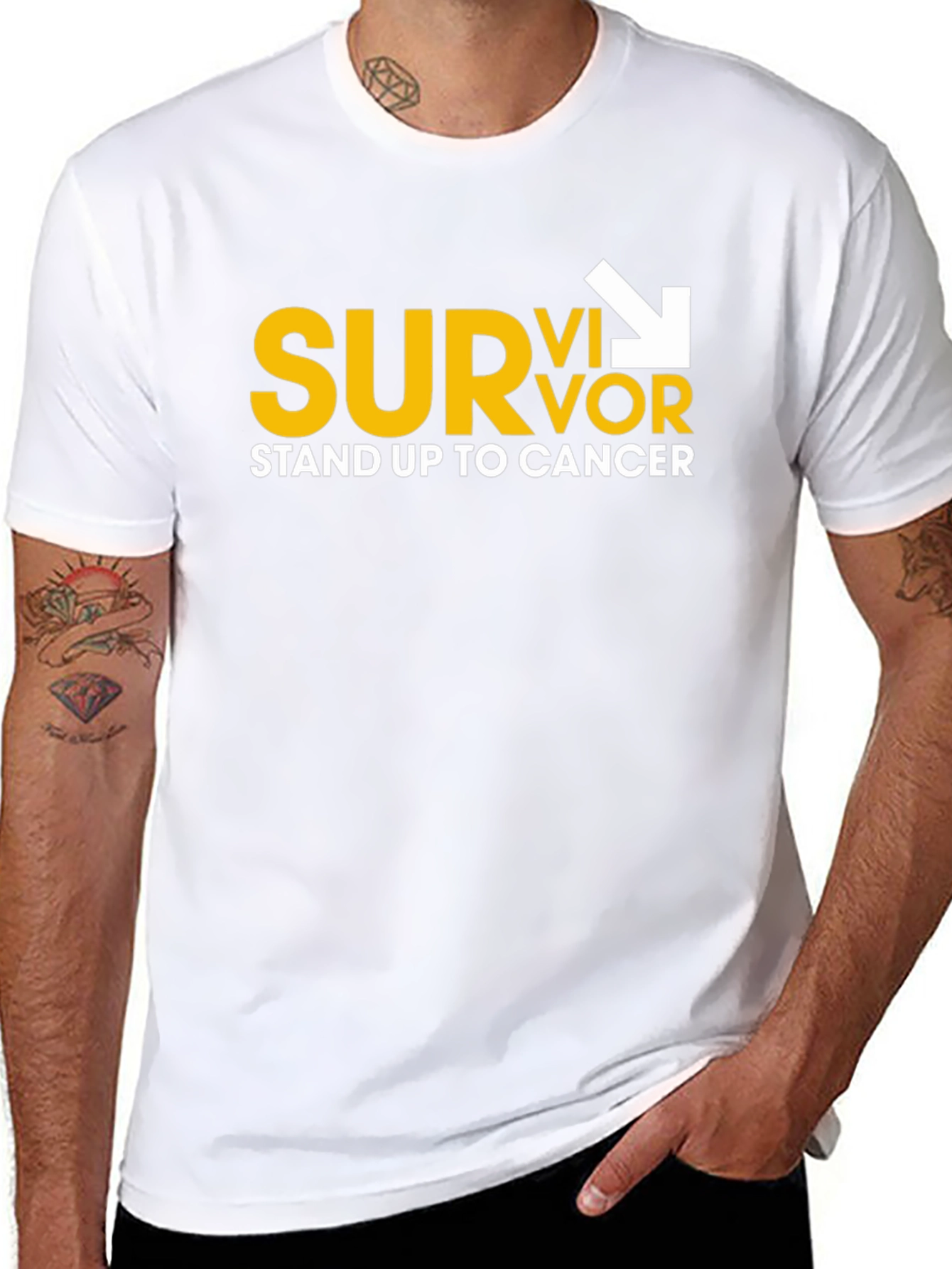 Survivor Stand Up to Cancer Graphic Tee