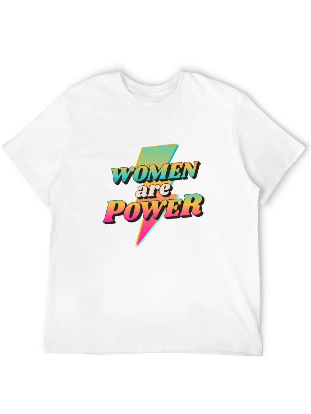 Women are Power Graphic Tee - Black T-Shirt