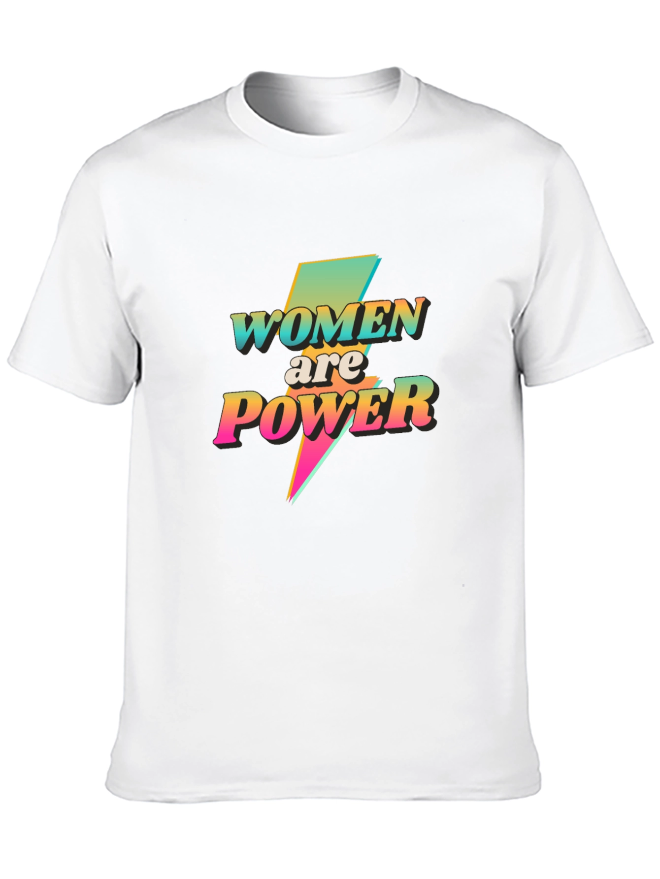 Women are Power Graphic Tee - Black T-Shirt