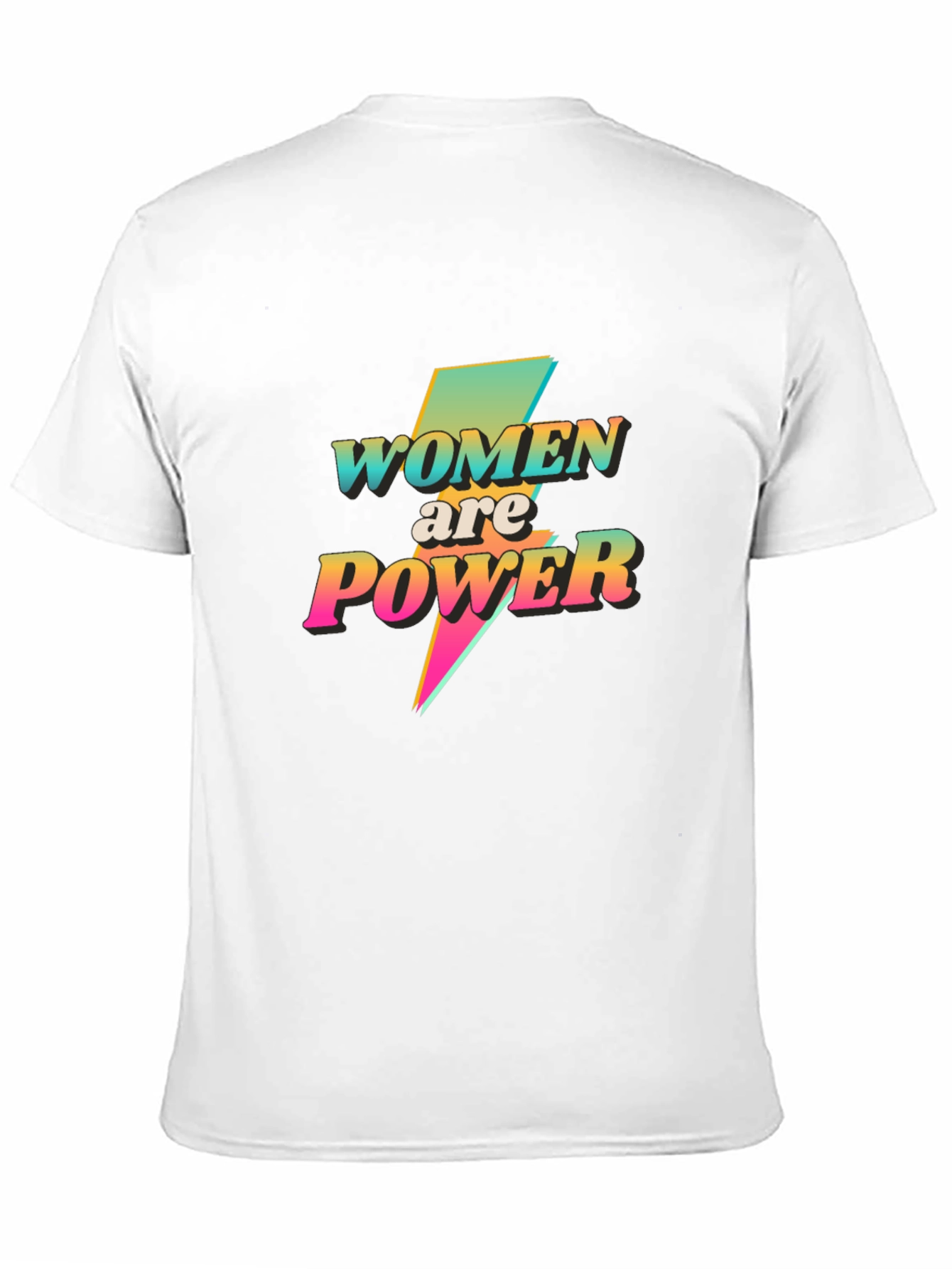 Women are Power Graphic Tee - Black T-Shirt