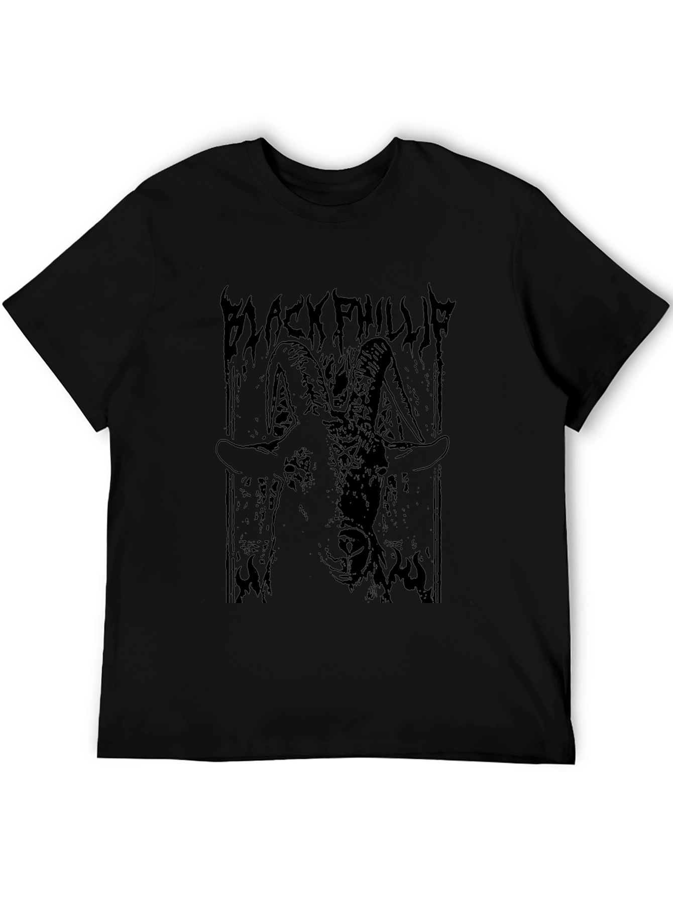 Black Phillip Graphic Tee - Mens Black T-Shirt