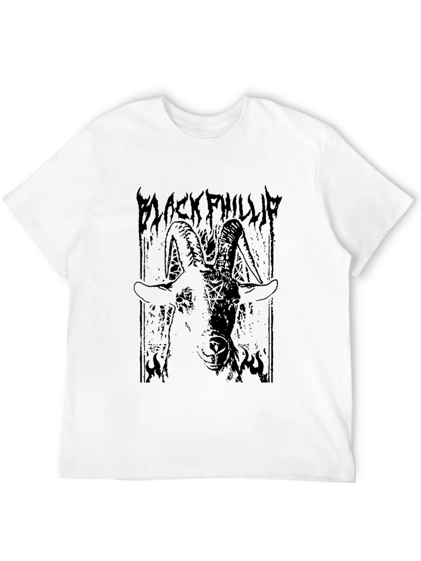 Black Phillip Graphic Tee - Mens Black T-Shirt