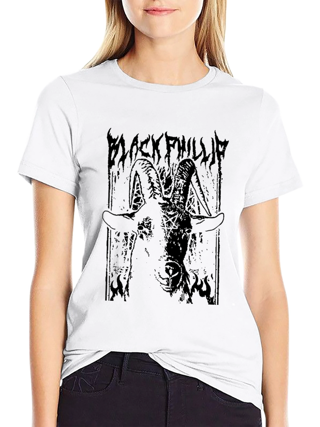 Black Phillip Graphic Tee - Mens Black T-Shirt