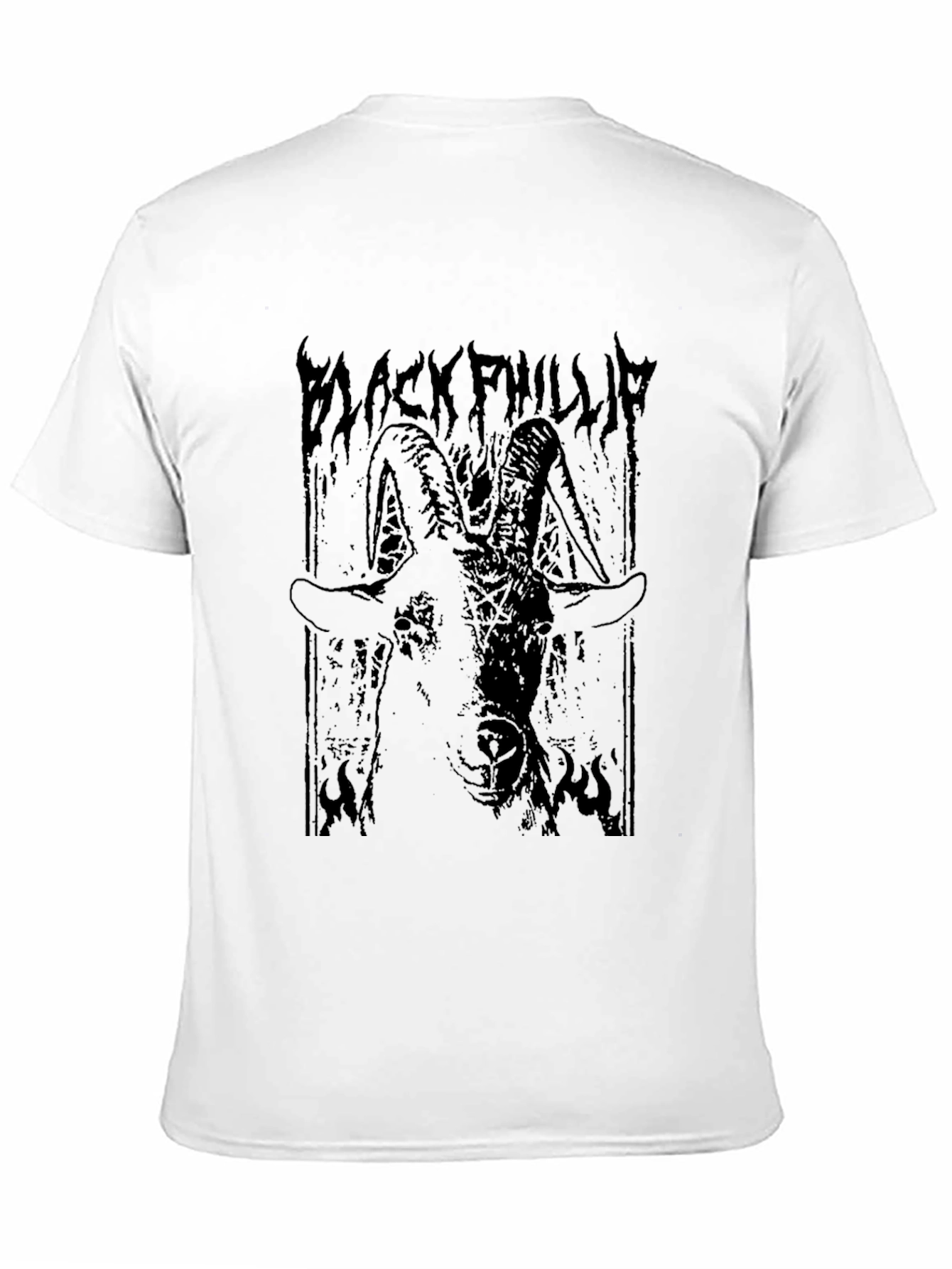 Black Phillip Graphic Tee - Mens Black T-Shirt