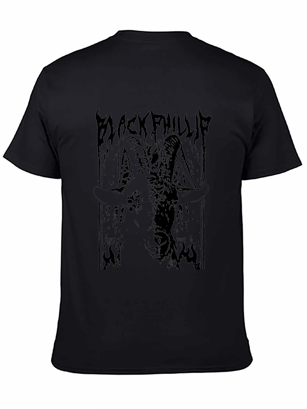 Black Phillip Graphic Tee - Mens Black T-Shirt
