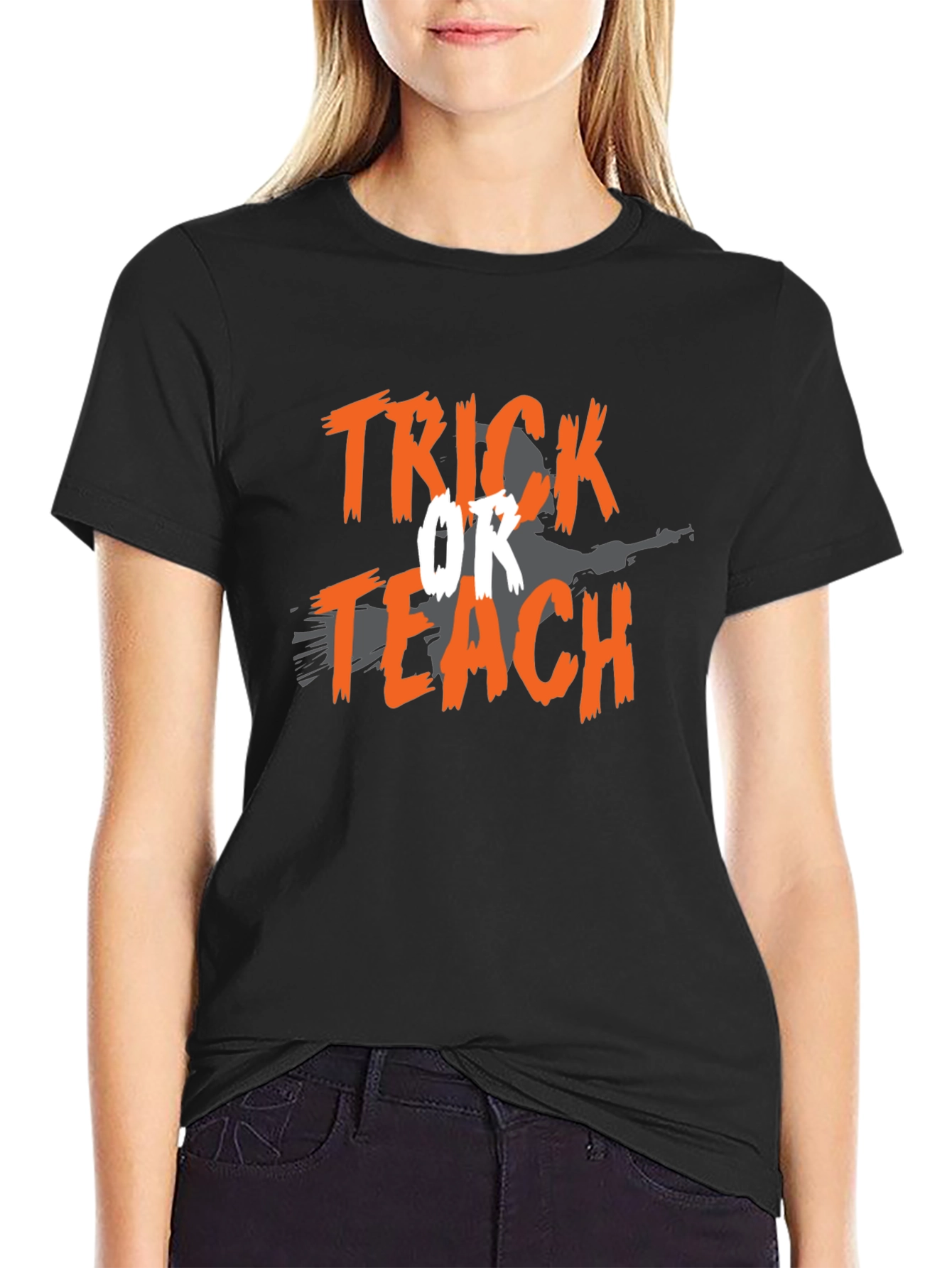 Trick or Teach Halloween T-Shirt