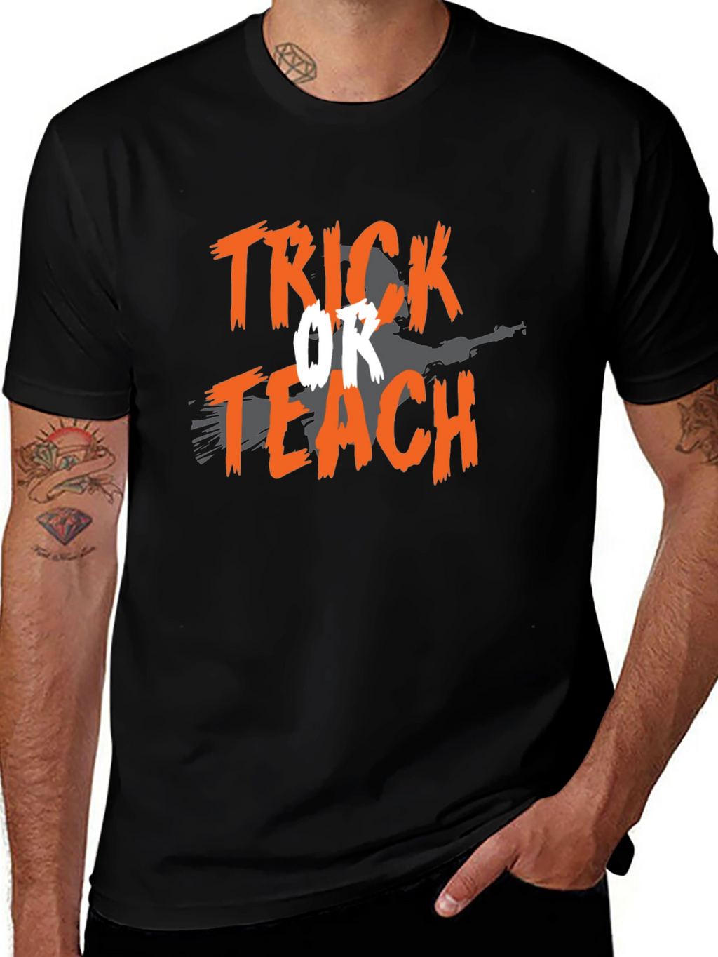 Trick or Teach Halloween T-Shirt