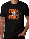 Trick or Teach Halloween T-Shirt