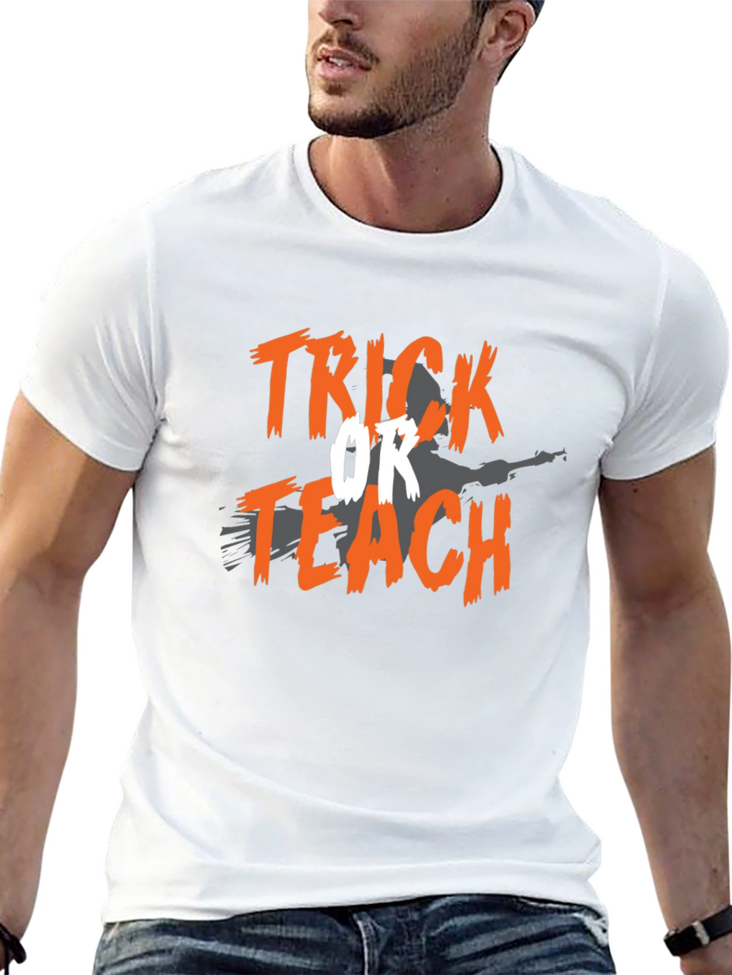 Trick or Teach Halloween T-Shirt